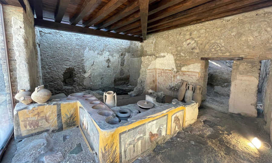 античная закусочная в Помпеях