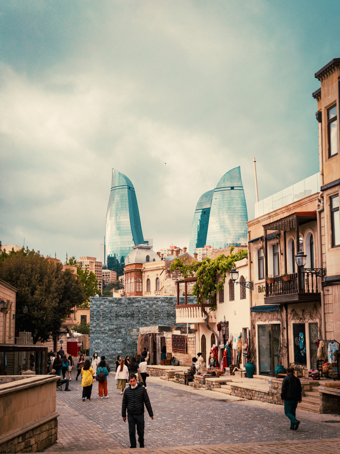 Город Баку, Азербайджан