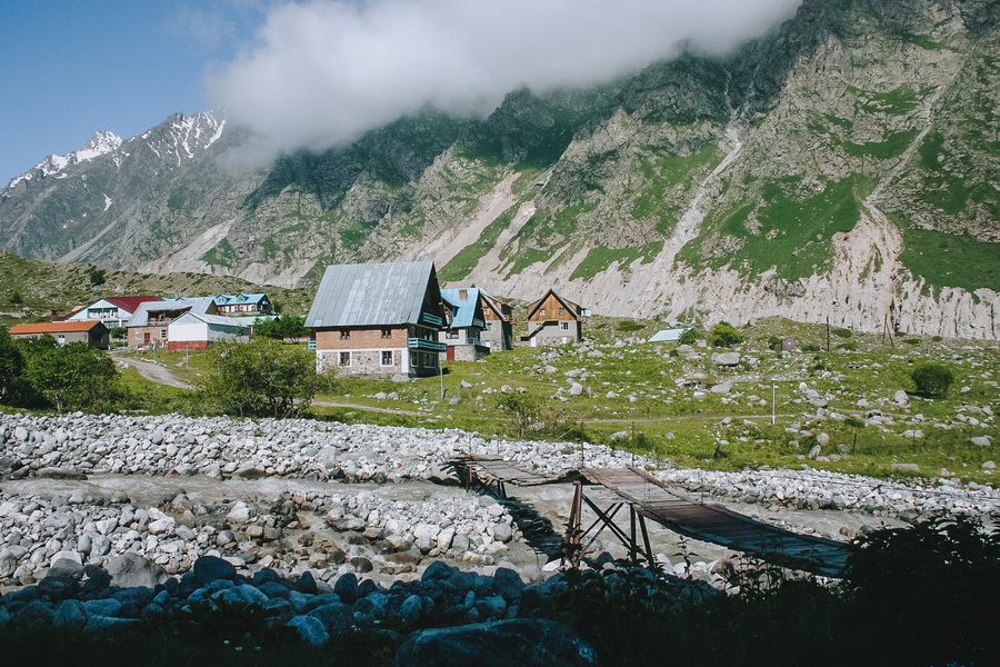 Альплагерь безенги фото