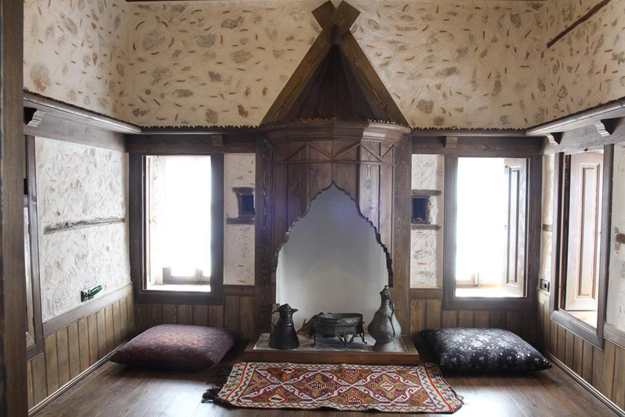 Традиционный турецкий дом, интерьер