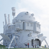 Помните «Ходячий замок» Хаяо Миядзаки? Такой же построят в японском парке студии Ghibli!
