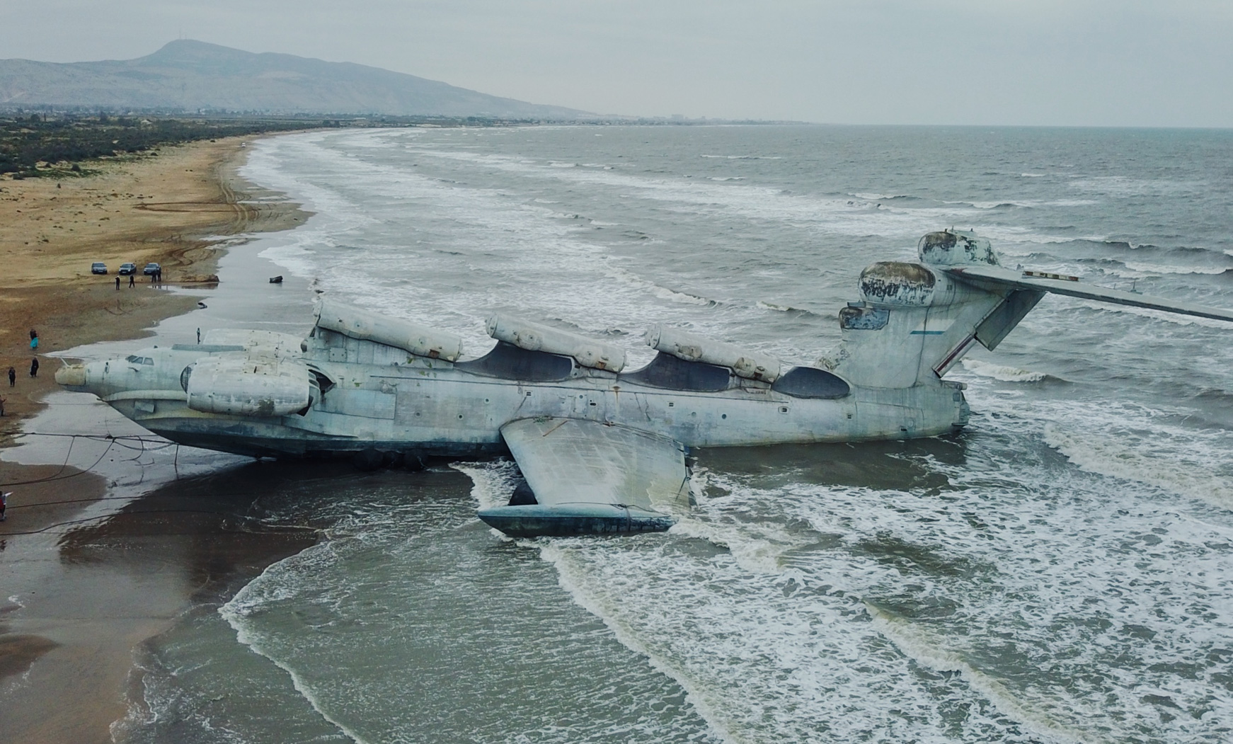 Экраноплан Лунь Дербент