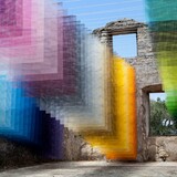 Дуэт немецких художников делает из ткани инсталляции, похожие на цифровые картины