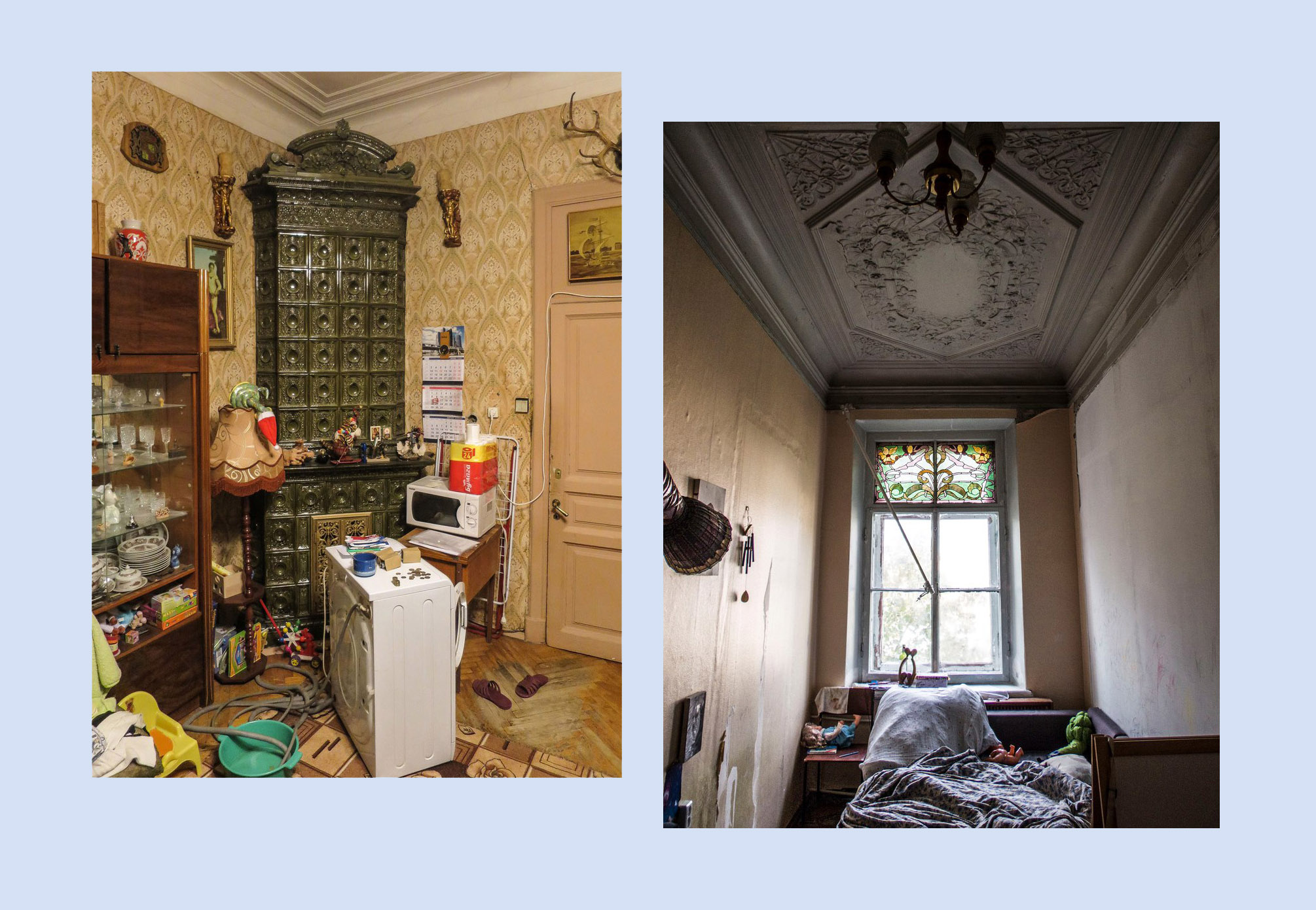 Питерские коммуналки до и после реставрации изнутри фото